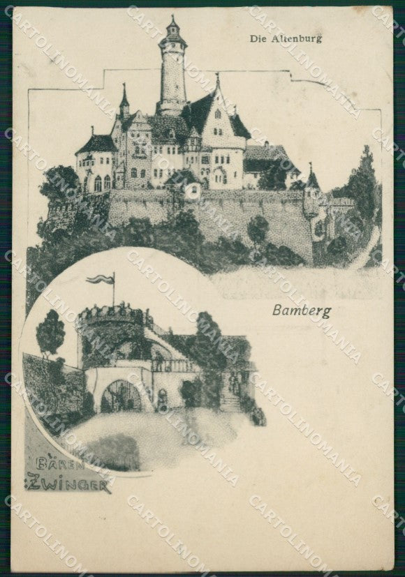 Deutschland Bayern Bamberg Die Altenburg AK ansichtskarten XC7013 – fronte