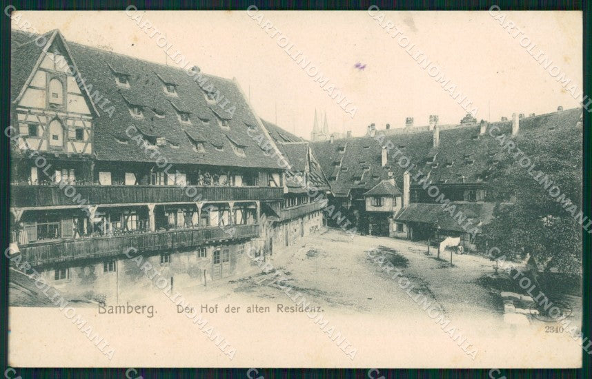 Deutschland Bayern Bamberg Residenz AK ansichtskarten XC7015 – fronte