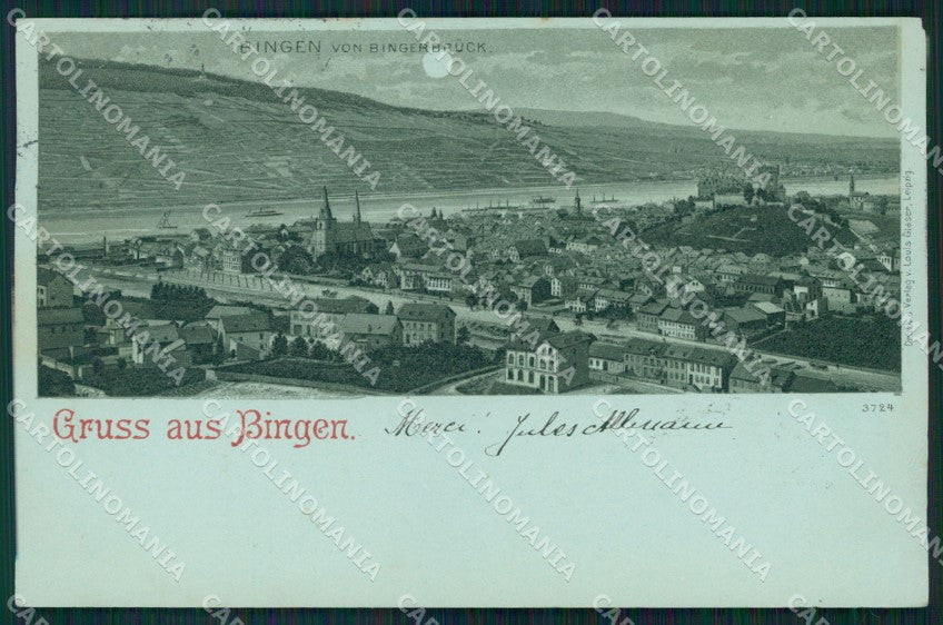 Deutschland Rheinland Pfalz Bingen am Rhein Gruss aus AK ansichtskarten XC7029 – fronte