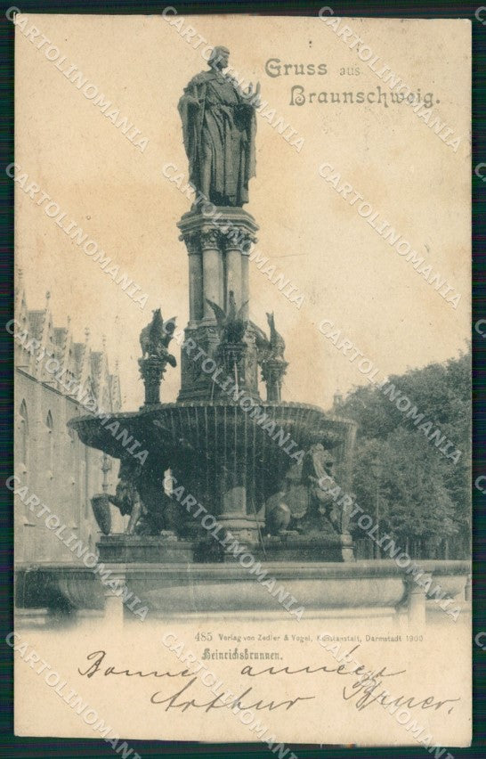 Deutschland Sachsen Braunschweig TEAR AK ansichtskarten XC7034 – fronte