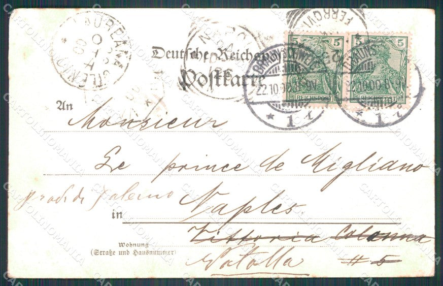 Deutschland Sachsen Braunschweig Rathaus AK ansichtskarten XC7037 – retro