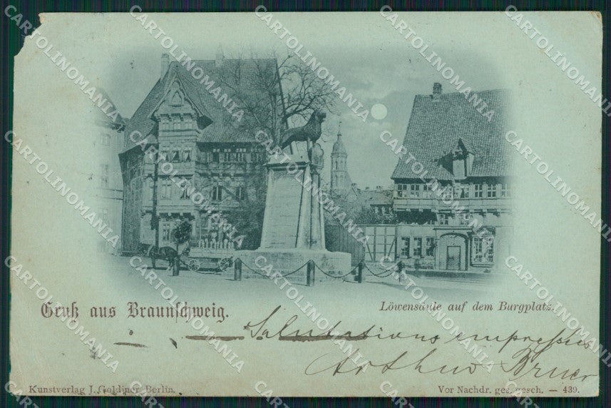 Deutschland Sachsen Braunschweig Burgplatz AK ansichtskarten XC7039 – fronte