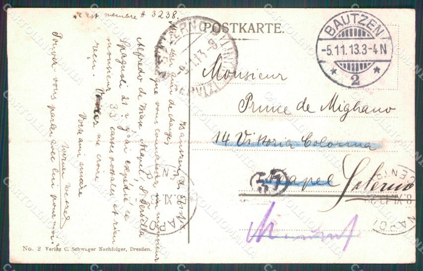Deutschland Sachsen Bautzen AK ansichtskarten XC7058 – retro
