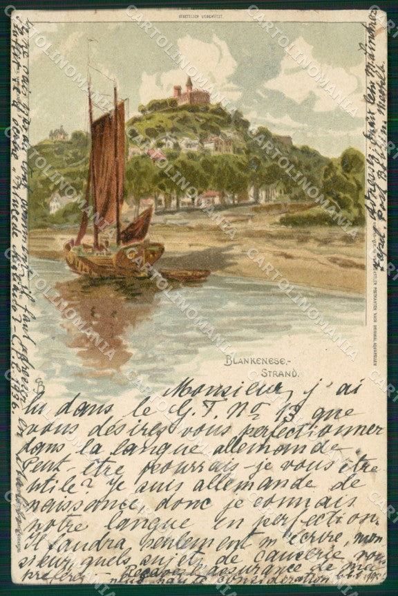 Deutschland Hamburg Blankenese WRINKLES AK ansichtskarten XC7066 – fronte