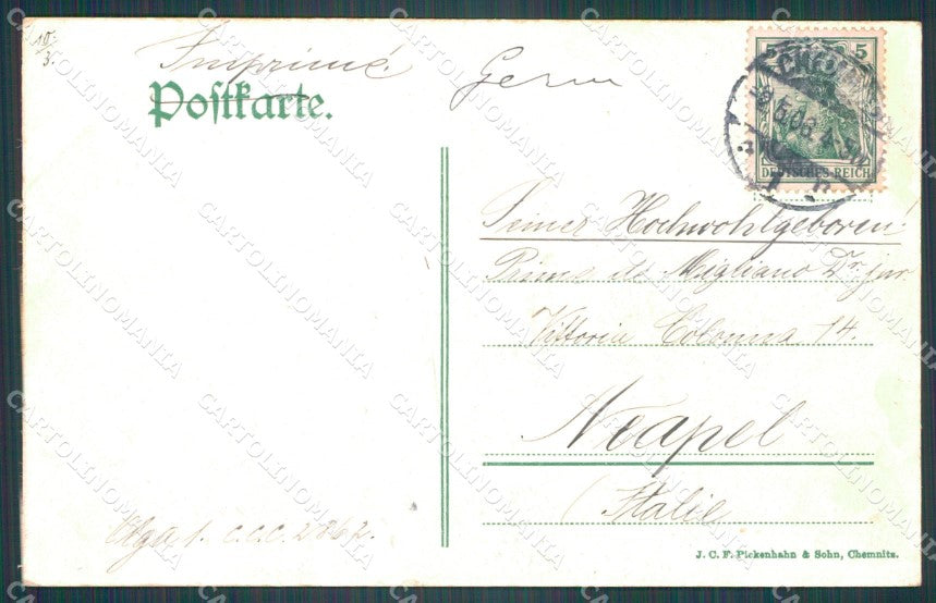 Deutschland Sachsen Chemnitz Markthalle AK ansichtskarten XC7078 – retro