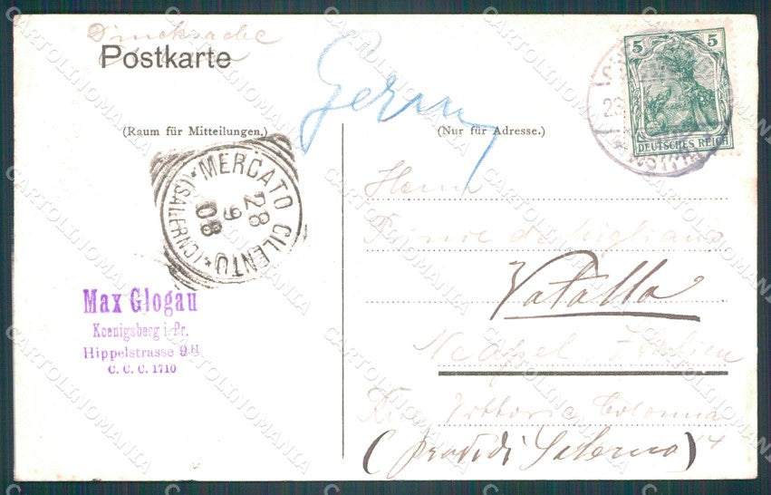Deutschland Thuringen Creuzburg Brandshofchen AK ansichtskarten XC7091 – retro