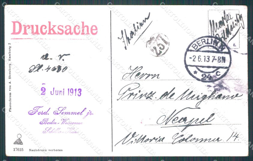 Deutschland Berlin Charlottenburg Kaiserdamm AK ansichtskarten XC7095 – retro