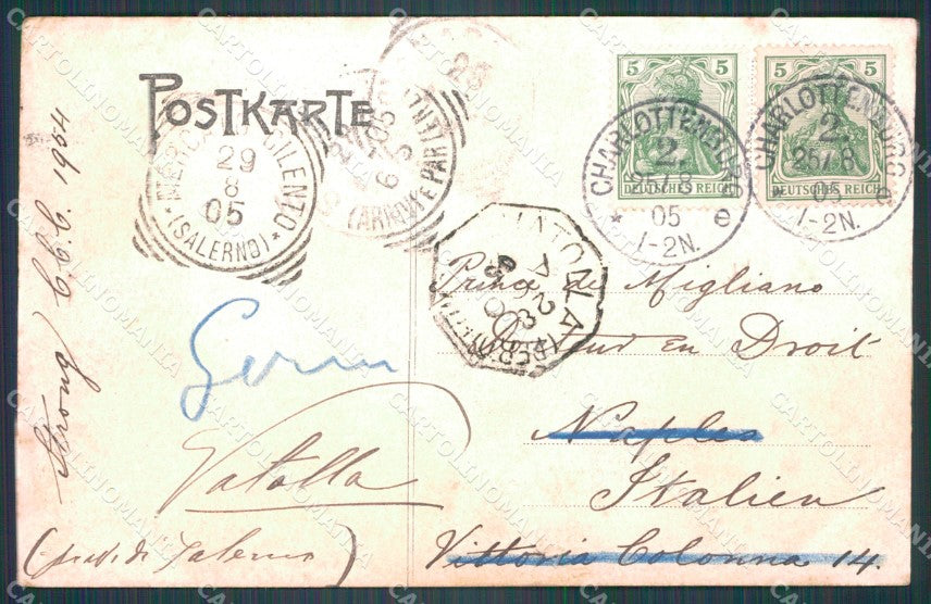 Deutschland Berlin Charlottenburg Schloss Rathaus AK ansichtskarten XC7096 – retro