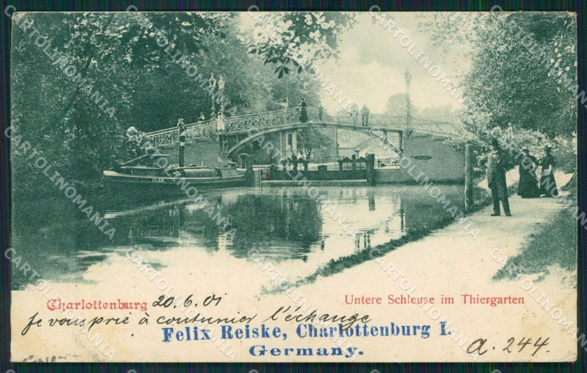 Deutschland Berlin Charlottenburg Thiergarten AK ansichtskarten XC7097 – fronte