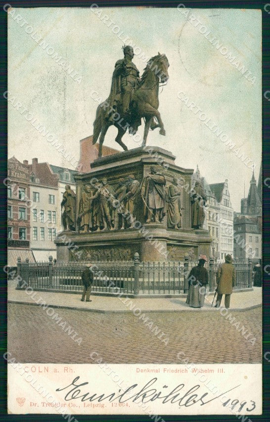 Deutschland Nordrhein Westfalen Koln Denkmal AK ansichtskarten XC7098 – fronte