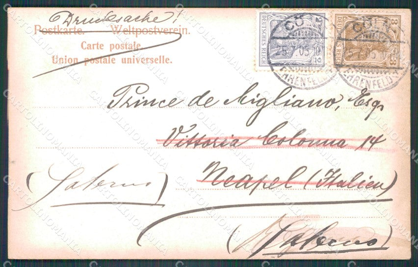 Deutschland Nordrhein Westfalen Koln Denkmal AK ansichtskarten XC7098 – retro