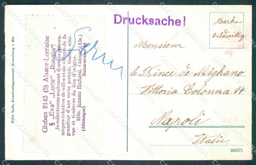 France Alsace Colmar AK ansichtskarten XC7100 – retro
