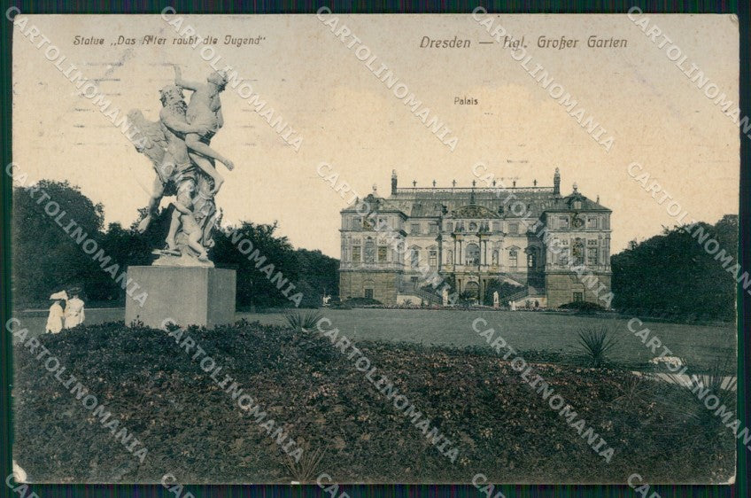 Deutschland Sachsen Dresden Garten AK ansichtskarten XC7110 – fronte