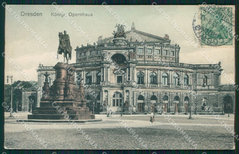 Deutschland Sachsen Dresden Opernhaus AK ansichtskarten XC7111 – fronte