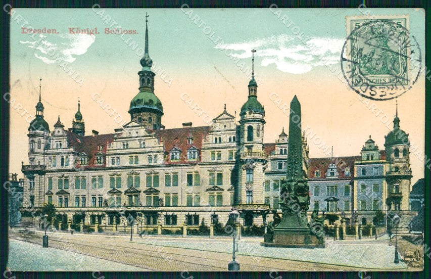 Deutschland Sachsen Dresden TEARED AK ansichtskarten XC7123 – fronte