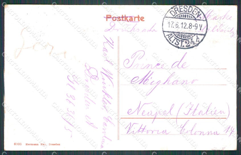 Deutschland Sachsen Dresden Friedrich August Brucke AK ansichtskarten XC7124 – retro