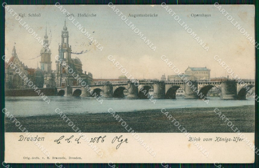Deutschland Sachsen Dresden Hofkirche AK ansichtskarten XC7127 – fronte