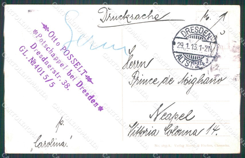 Deutschland Sachsen Dresden Hofkirche AK ansichtskarten XC7130 – retro