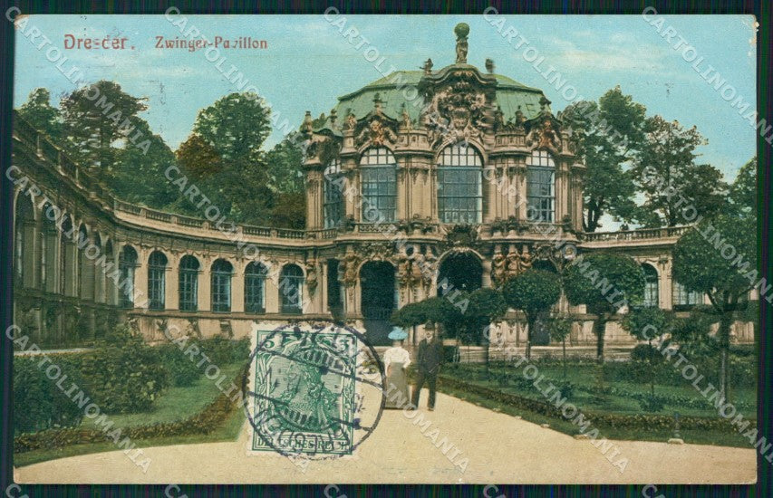Deutschland Sachsen Dresden Zwinger Pavillon AK ansichtskarten XC7131 – fronte