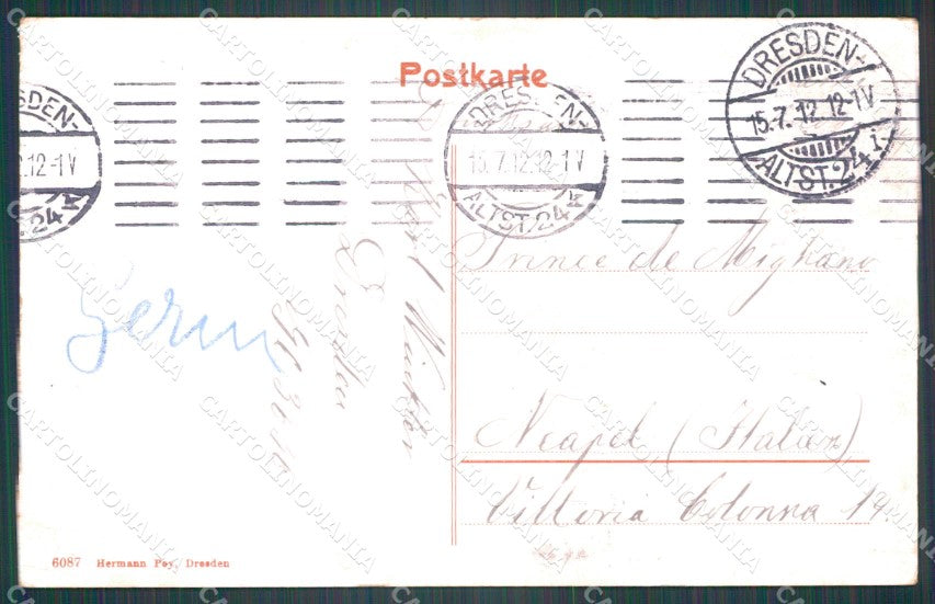 Deutschland Sachsen Dresden Zwinger Pavillon AK ansichtskarten XC7131 – retro