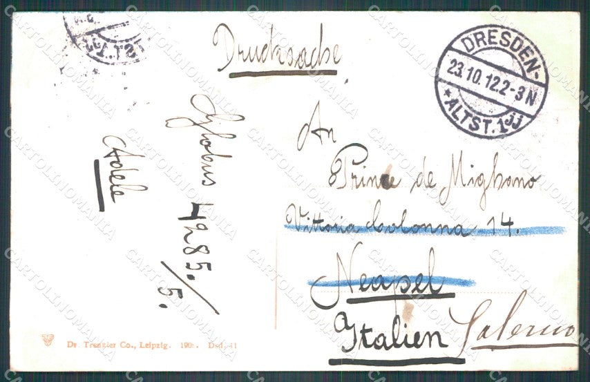 Deutschland Sachsen Dresden Kreuzkirche AK ansichtskarten XC7135 – retro