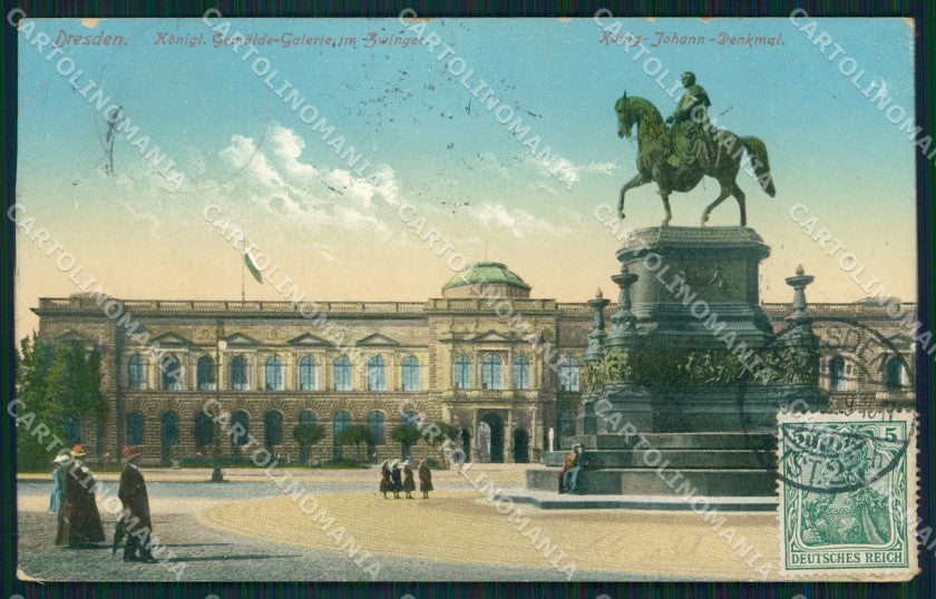 Deutschland Sachsen Dresden Konig Johann Denkmal AK ansichtskarten XC7136 – fronte