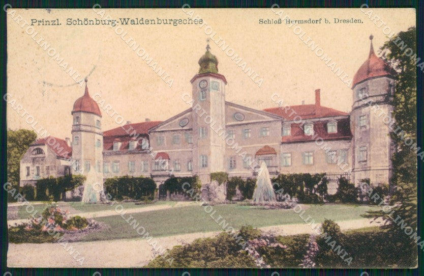 Deutschland Sachsen Dresden Schloss Hermsdorf AK ansichtskarten XC7143 – fronte