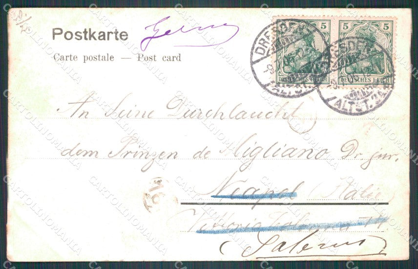Deutschland Sachsen Dresden Ministerial Gebaude AK ansichtskarten XC7145 – retro