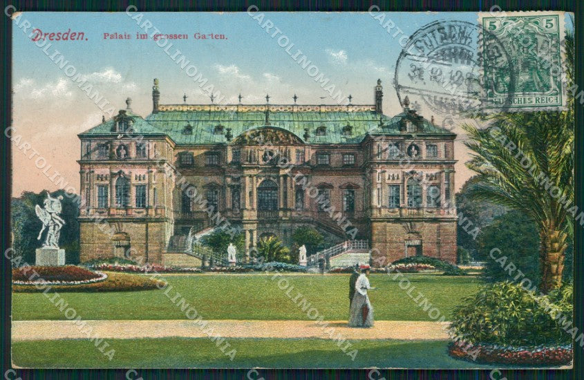 Deutschland Sachsen Dresden Garten AK ansichtskarten XC7156 – fronte