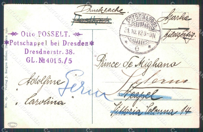 Deutschland Sachsen Dresden Garten AK ansichtskarten XC7156 – retro