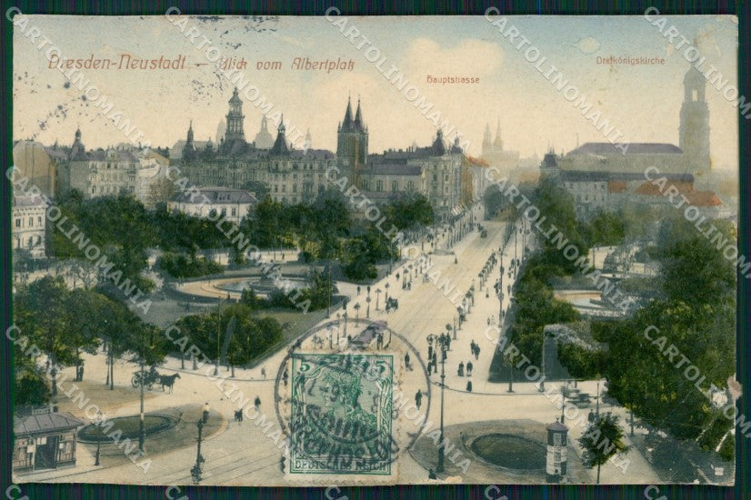 Deutschland Sachsen Dresden Albertplatz AK ansichtskarten XC7165 – fronte