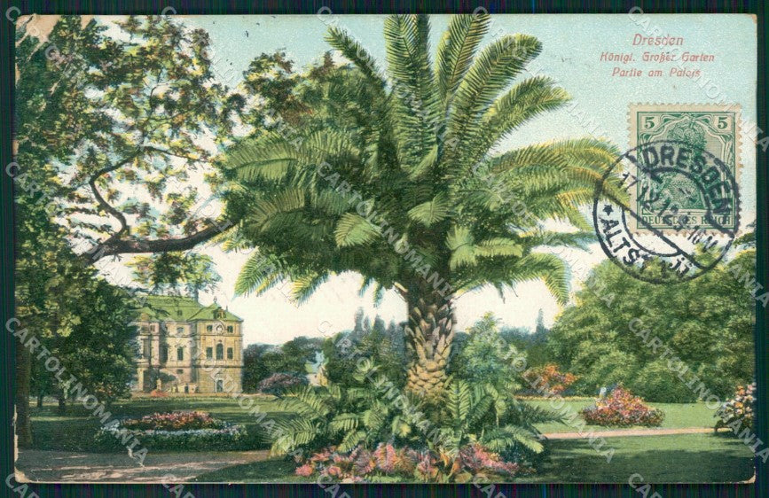 Deutschland Sachsen Dresden Garten AK ansichtskarten XC7169 – fronte