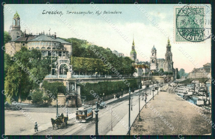 Deutschland Sachsen Dresden Terrassenufer AK ansichtskarten XC7171 – fronte