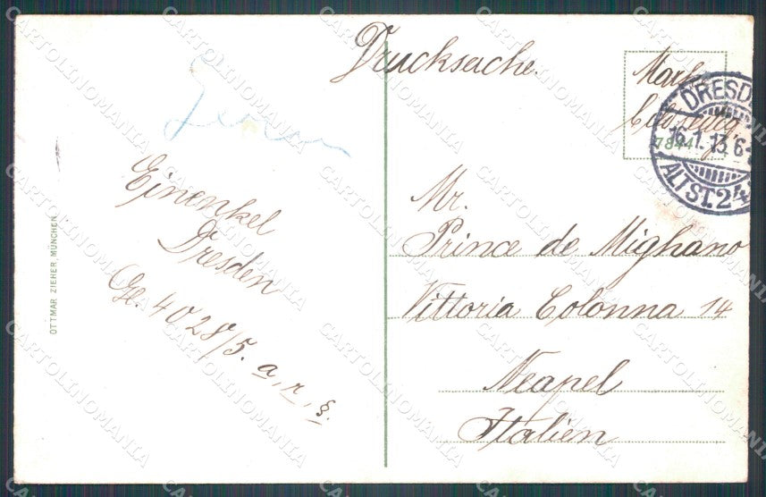 Deutschland Sachsen Dresden Terrassenufer AK ansichtskarten XC7171 – retro