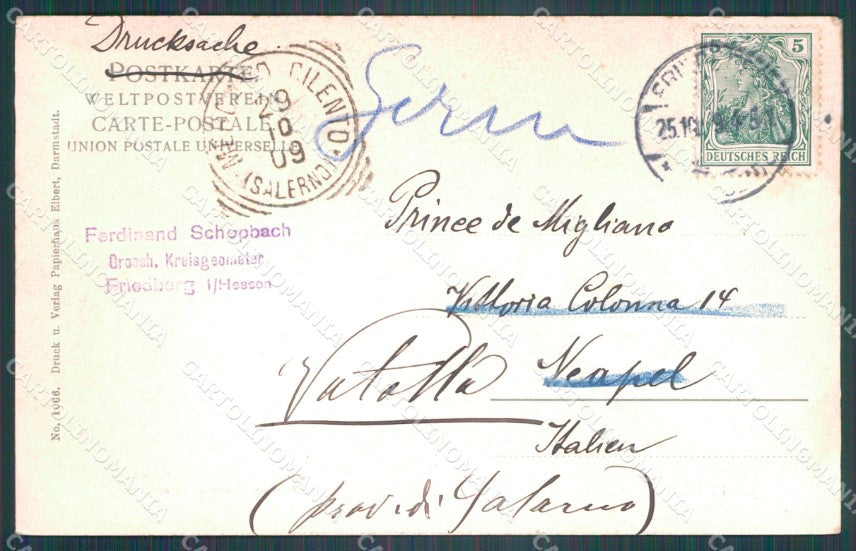 Deutschland Hessen Darmstadt Museum AK ansichtskarten XC7182 – retro