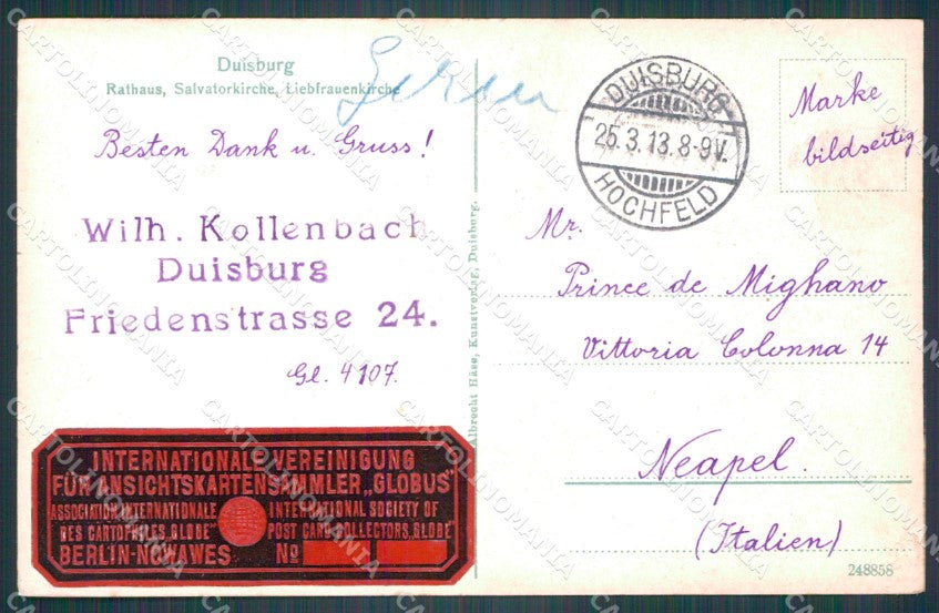 Deutschland Nordrhein Westfalen Duisburg Ruhrort AK ansichtskarten XC7200 – retro