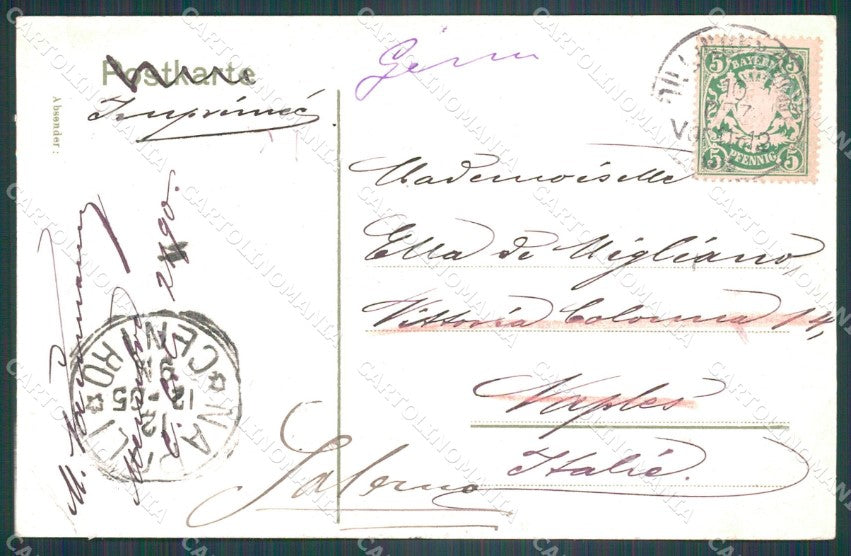 Deutschland Bayern Dillingen an der Donau Lyceum AK ansichtskarten XC7202 – retro