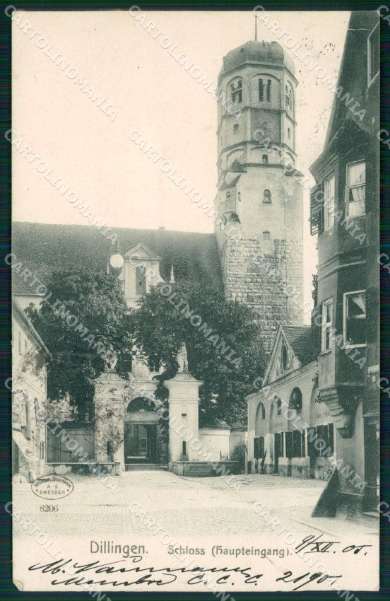 Deutschland Bayern Dillingen an der Donau Schloss AK ansichtskarten XC7205 – fronte