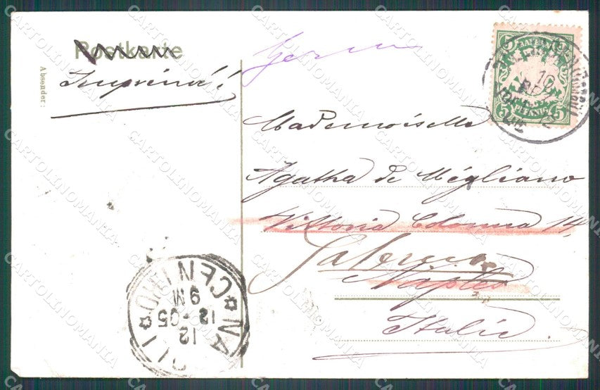 Deutschland Bayern Dillingen an der Donau Schloss AK ansichtskarten XC7205 – retro
