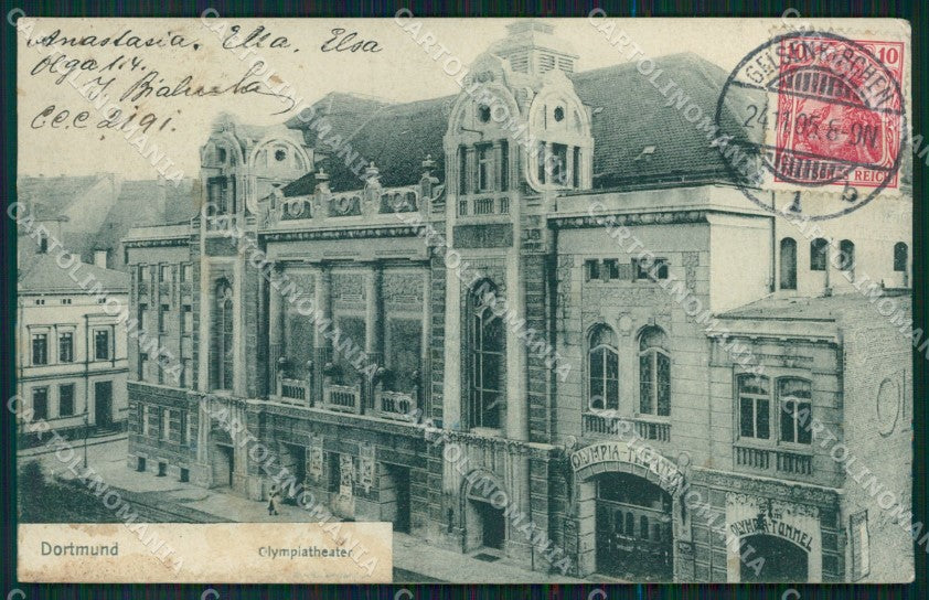 Deutschland Nordrhein Westfalen Dortmund Olympiatheater AK ansichtskarten XC7209 – fronte