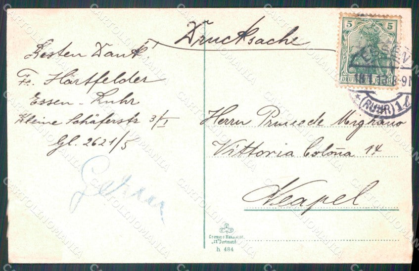 Deutschland Nordrhein Westfalen Essen Hauptbahnhof AK ansichtskarten XC7214 – retro