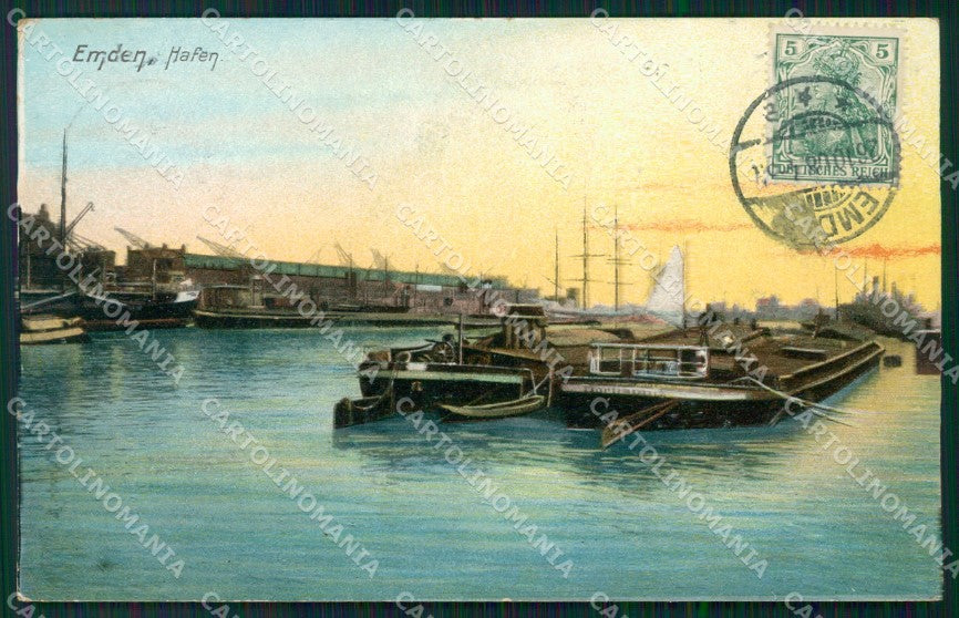 Deutschland Niedersachsen Emden Hafen AK ansichtskarten XC7224 – fronte
