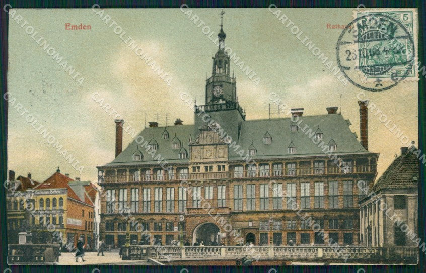 Deutschland Niedersachsen Emden Rathaus AK ansichtskarten XC7229 – fronte