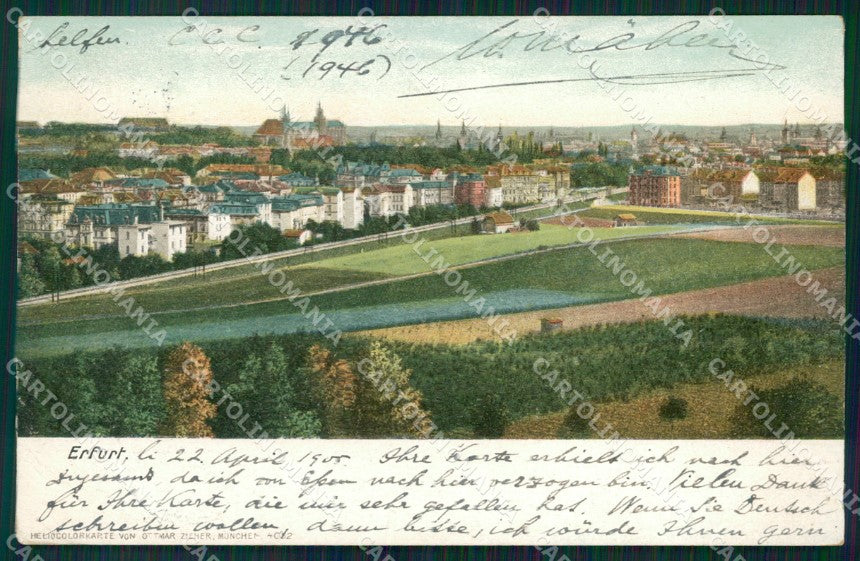 Deutschland Thuringen Erfurt AK ansichtskarten XC7234 – fronte