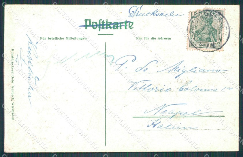 Deutschland Thuringen Erfurt Rathausbrucke AK ansichtskarten XC7235 – retro