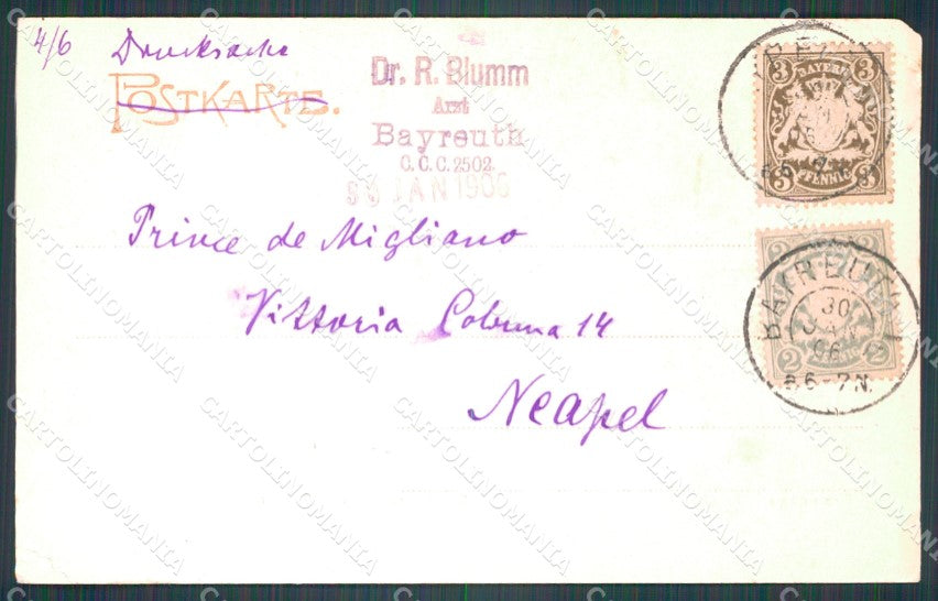 Deutschland Bayern Bayreuth Eremitage AK ansichtskarten XC7240 – retro