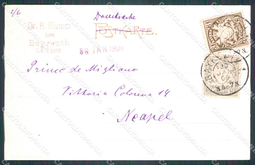 Deutschland Bayern Bayreuth Eremitage AK ansichtskarten XC7241 – retro