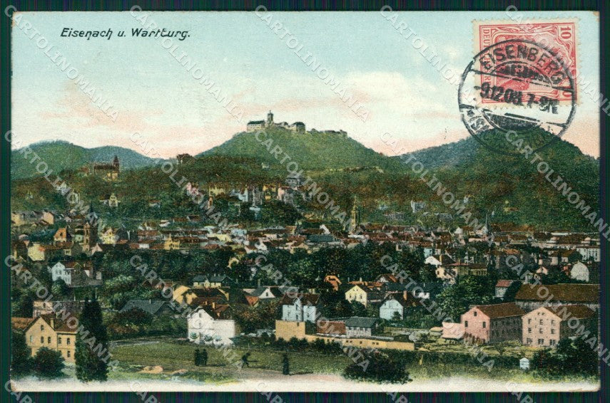 Deutschland Thuringen Eisenach und Wartburg AK ansichtskarten XC7246 – fronte
