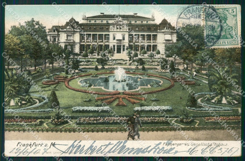 Deutschland Hessen Frankfurt am Main Palmengarten AK ansichtskarten XC7258 – fronte