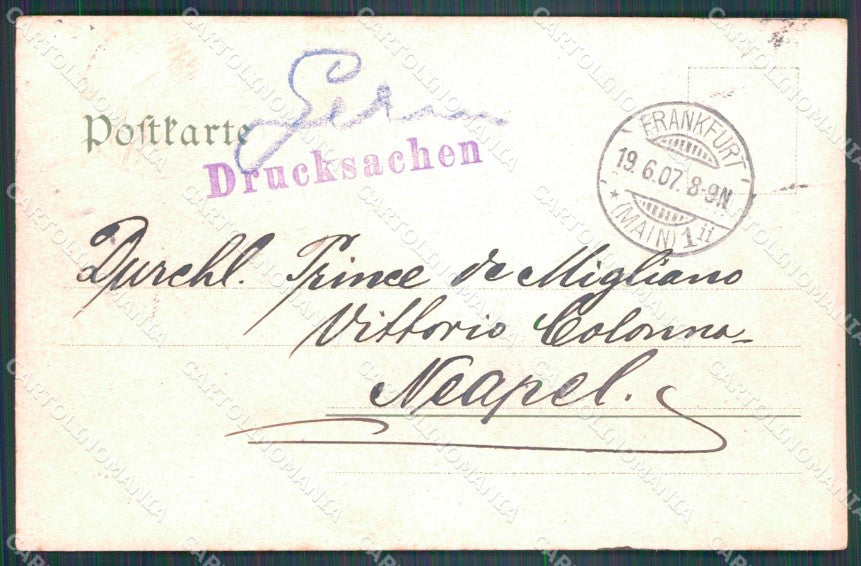 Deutschland Hessen Frankfurt am Main Palmengarten AK ansichtskarten XC7258 – retro